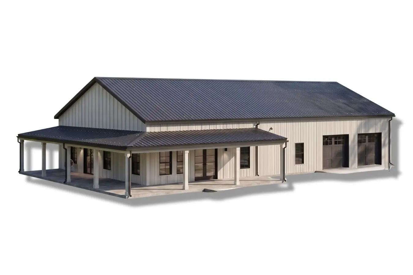 Metal America barndominium home